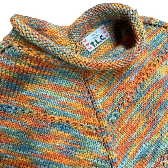 Poncho wool blend - Picture 6 of 6